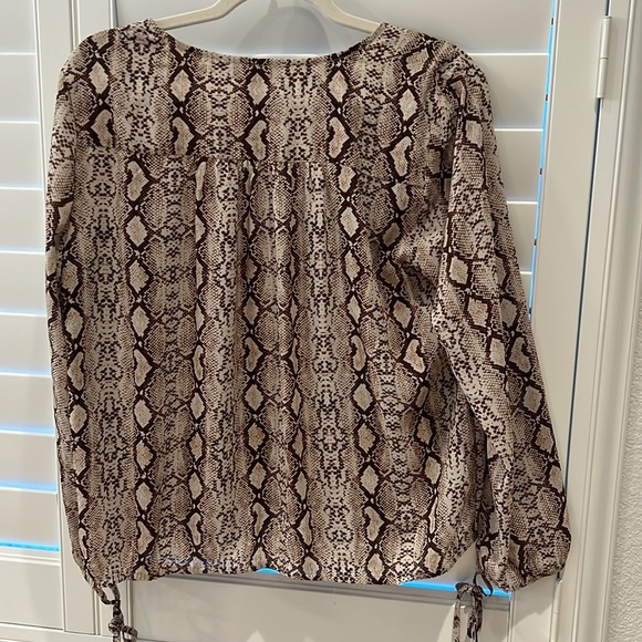 Collective Concept brown and tan print - Picture 6 of 7